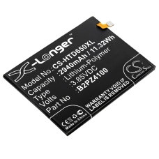 Reemplazo de batería compatible para HTC 35H00267-01M,B2PZ4100