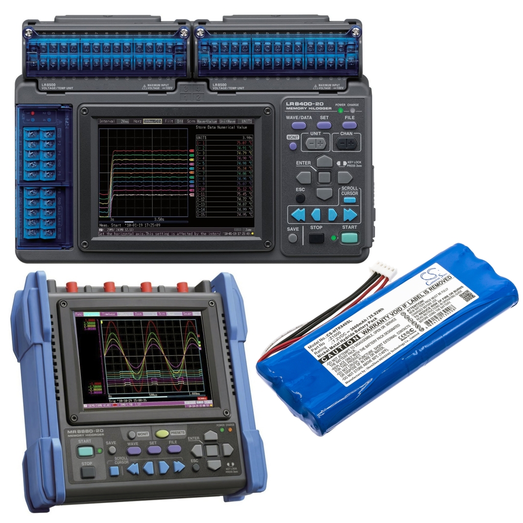 Batería para herramientas eléctricas Hioki CS-HTK840SL
