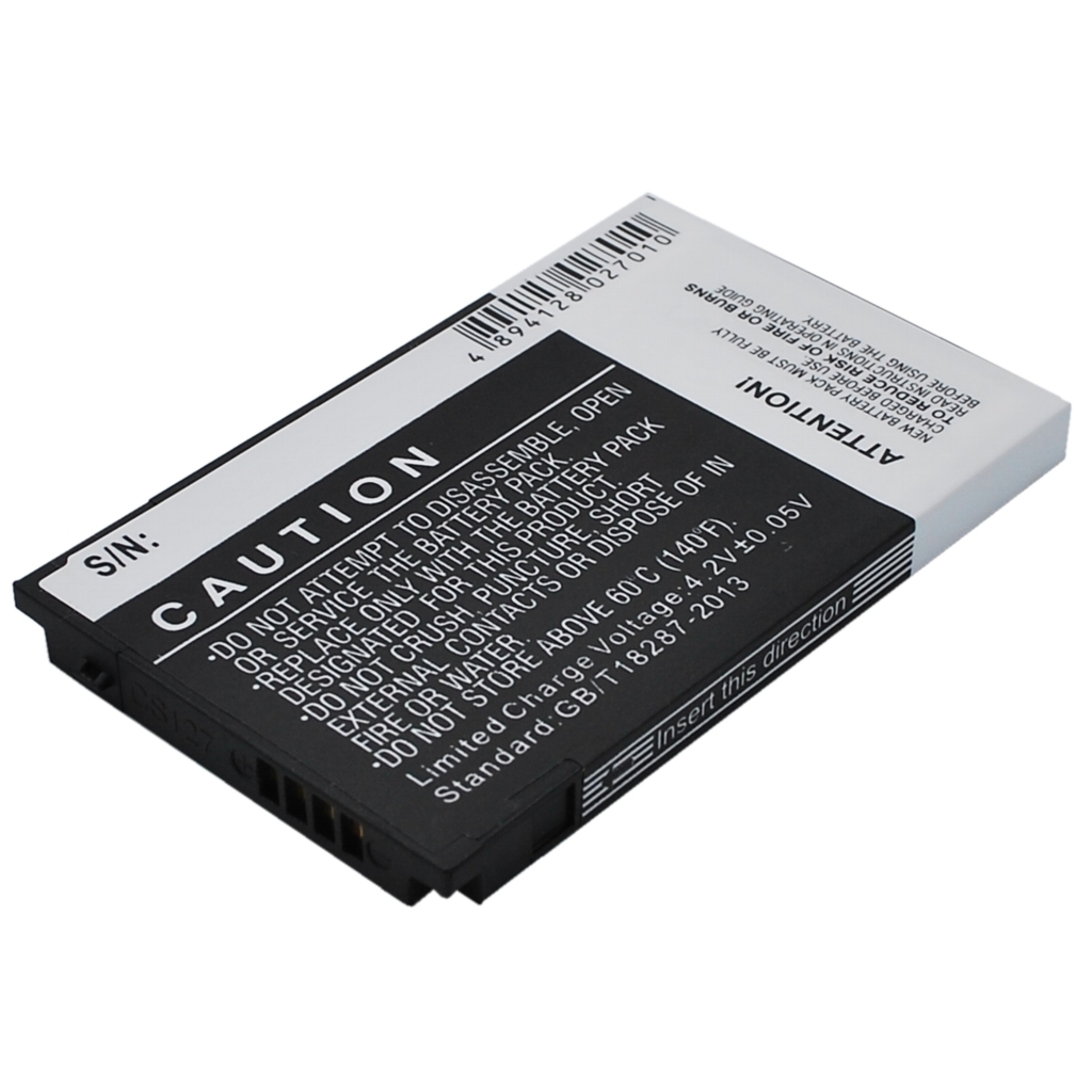 Batería del teléfono móvil HTC Touch Dual P5310