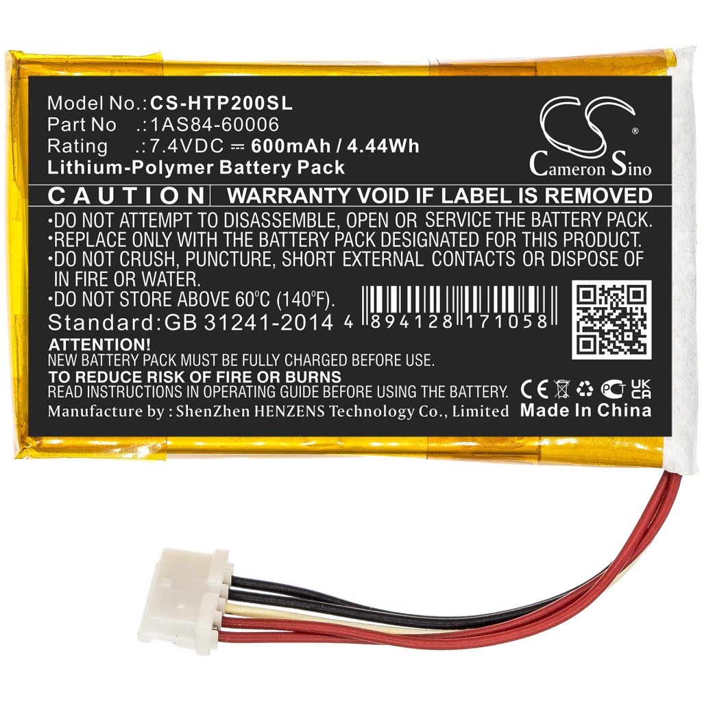 Batería de la impresora HP CS-HTP200SL