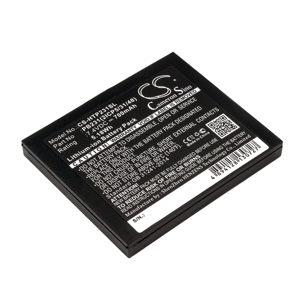 Batería de la impresora Hiti CS-HTP231SL