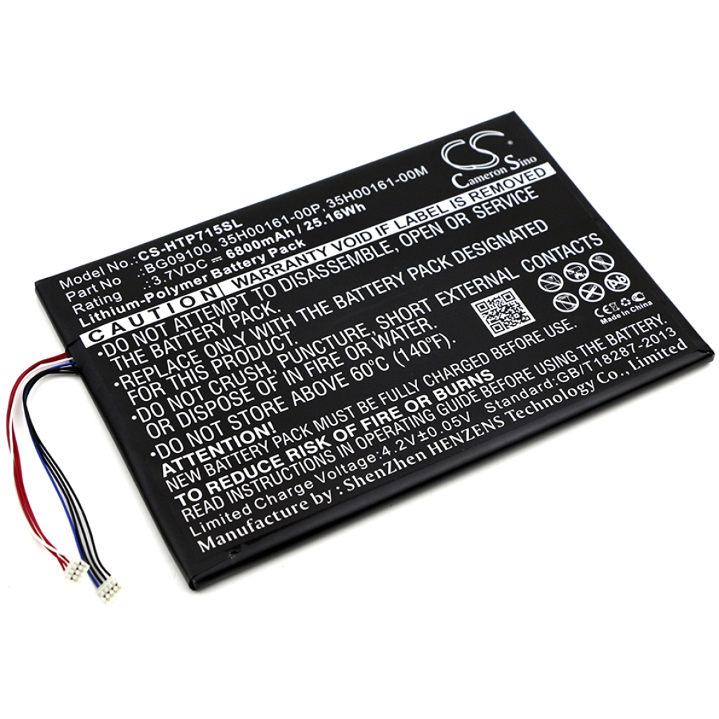 Batería de la tableta HTC CS-HTP715SL