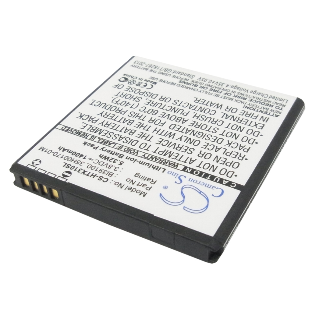 Batería del teléfono móvil HTC X310E