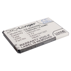Reemplazo de batería compatible para Huawei B5765620003,BL161,BLT005,C634104130T,HB4F1...