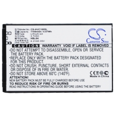 Reemplazo de batería compatible para Huawei HBC100S,HBL6A