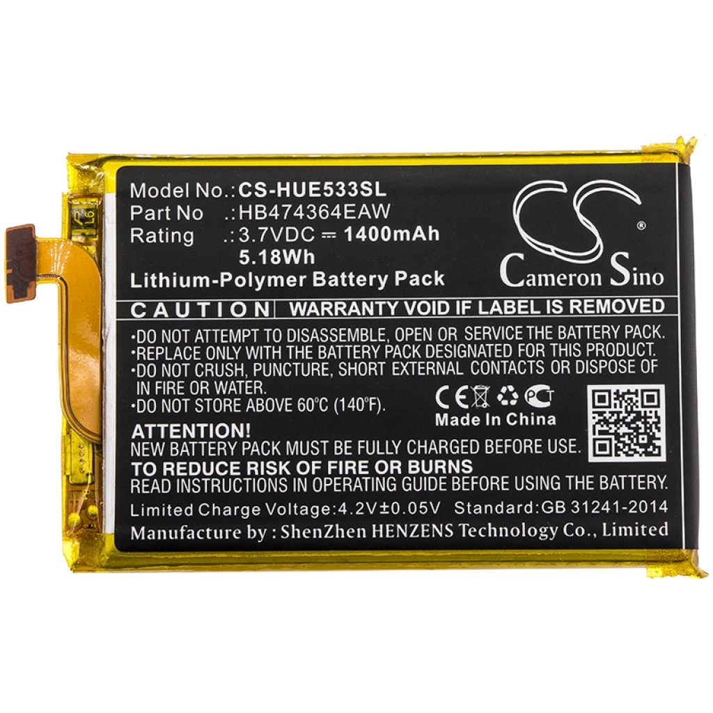 Batería de punto de acceso Huawei CS-HUE533SL