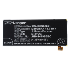 Reemplazo de batería compatible para Huawei HB444199EBC