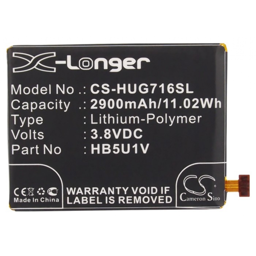 Batería del teléfono móvil Huawei CS-HUG716SL