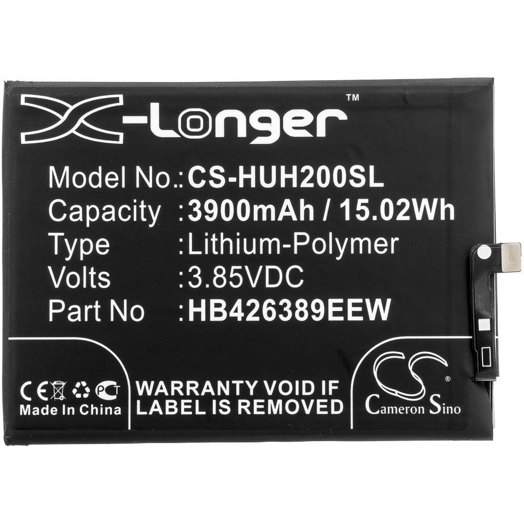Batería del teléfono móvil Huawei CS-HUH200SL