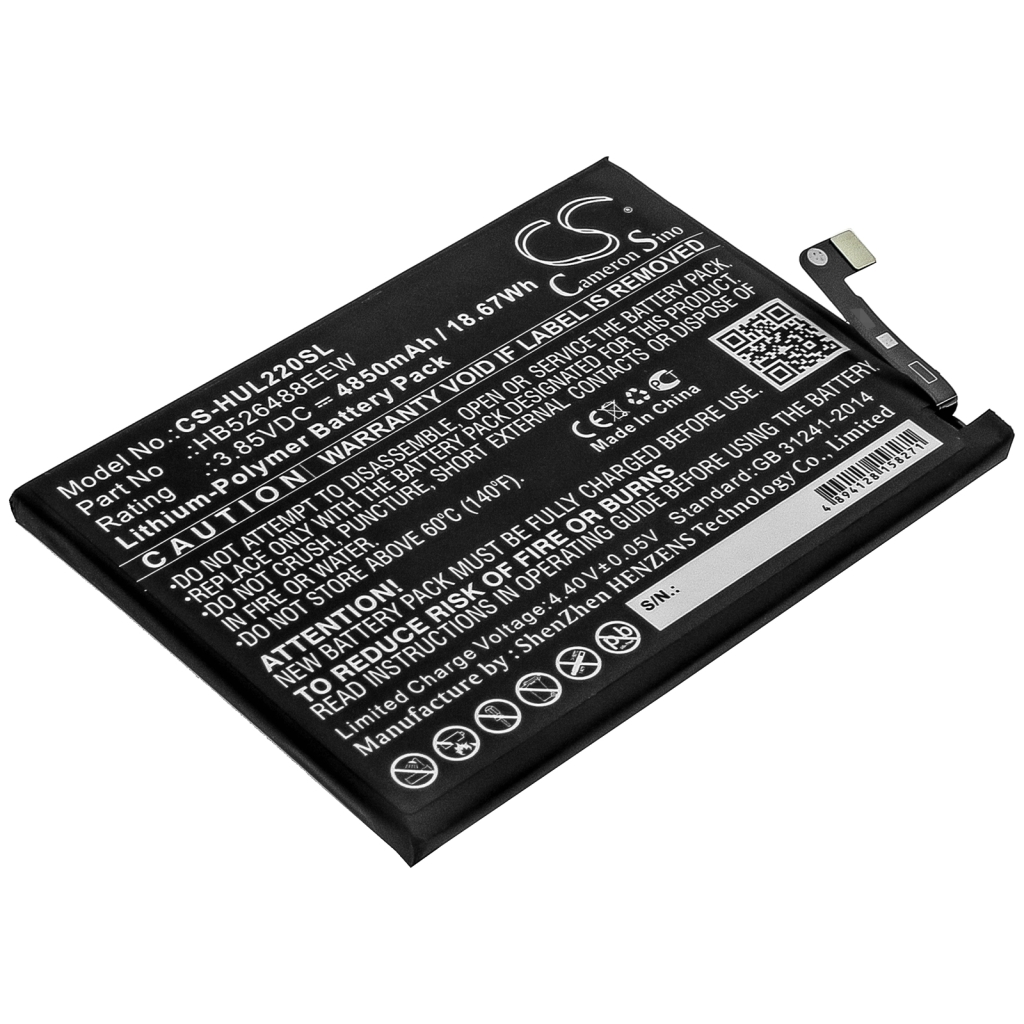 Batería del teléfono móvil Huawei CS-HUL220SL