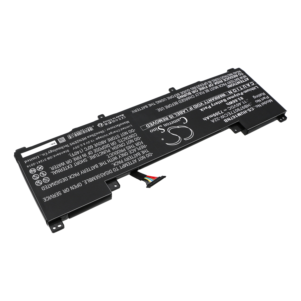 Batería para portátil Huawei CS-HUM167NB