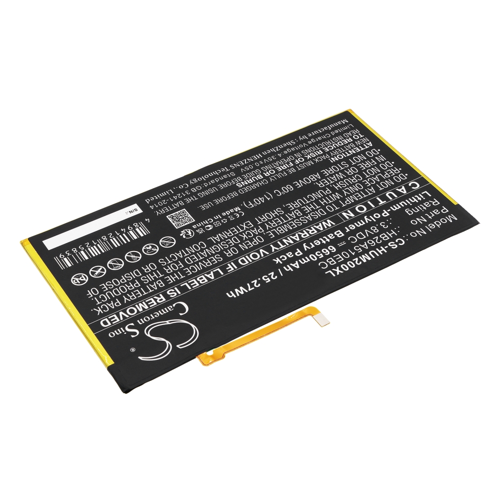 Batería de la tableta Huawei CS-HUM200XL