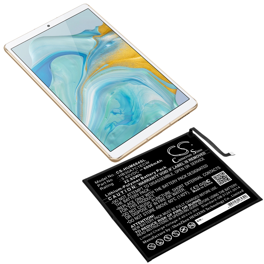 Batería de la tableta Huawei CS-HUM684SL
