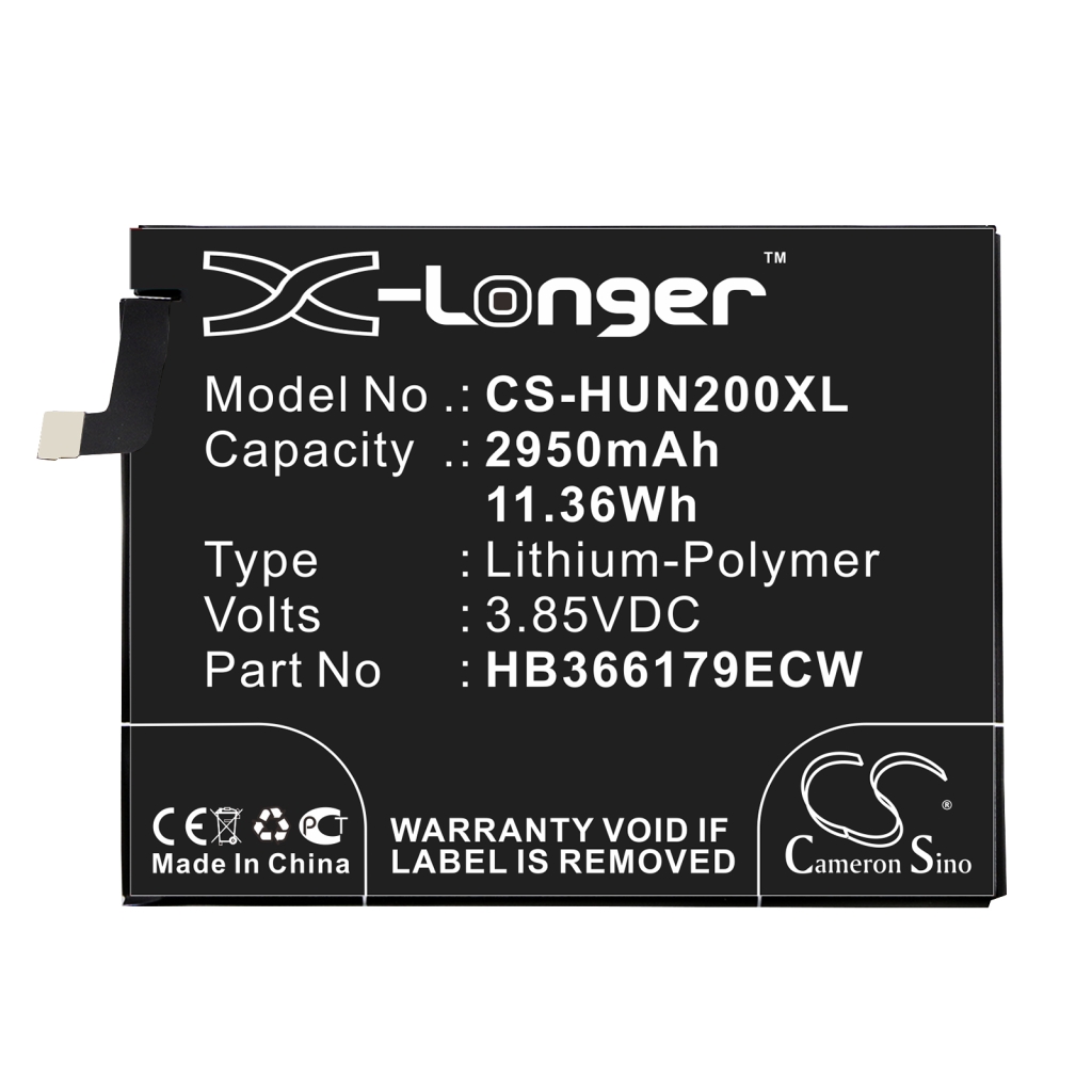 Batería del teléfono móvil Huawei CS-HUN200XL