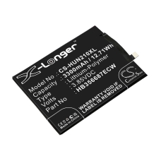 Reemplazo de batería compatible para Huawei HB356687ECW