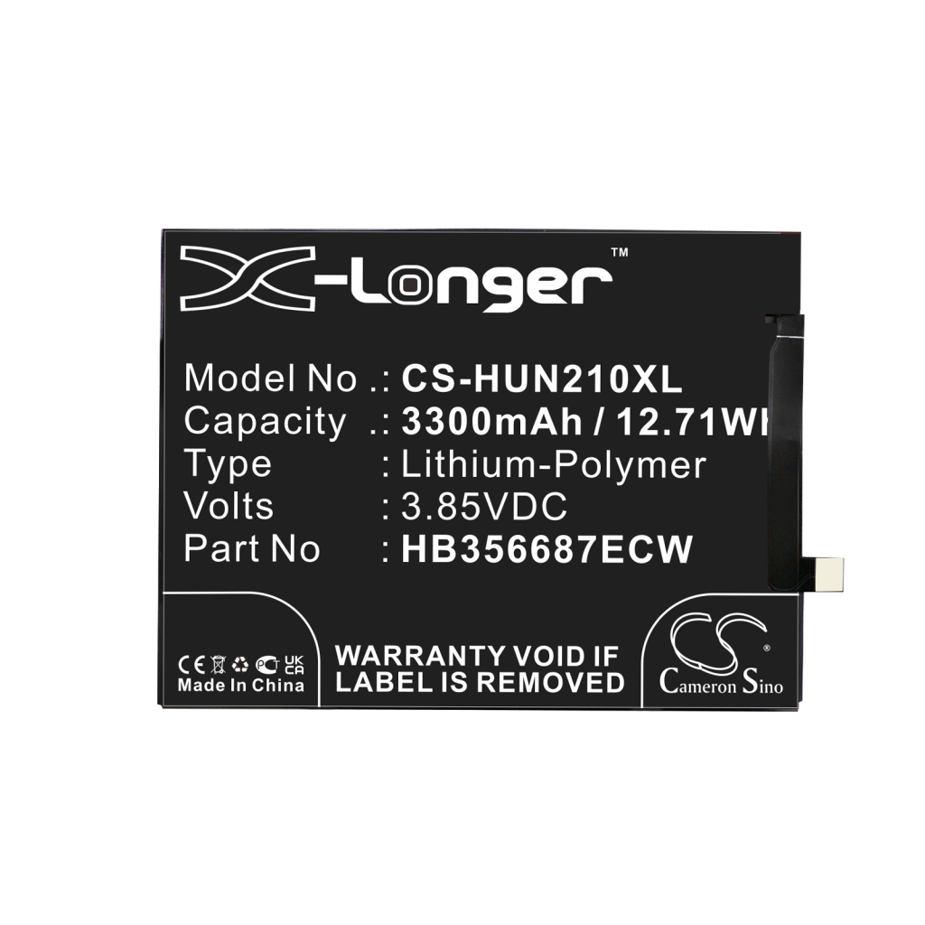 Batería del teléfono móvil Huawei CS-HUN210XL