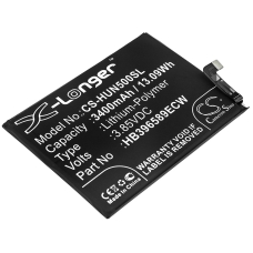 Reemplazo de batería compatible para Huawei HB396589ECW