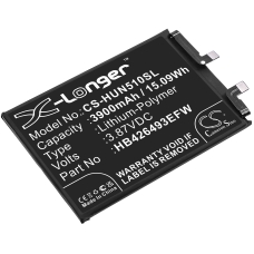 Reemplazo de batería compatible para Huawei HB426493EFW
