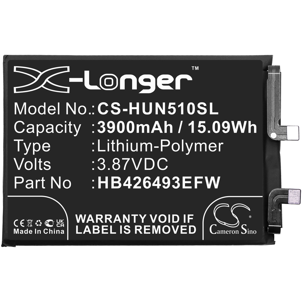 Batería del teléfono móvil Huawei CS-HUN510SL