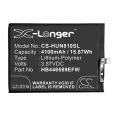 Reemplazo de batería compatible para Huawei HB446589EFW