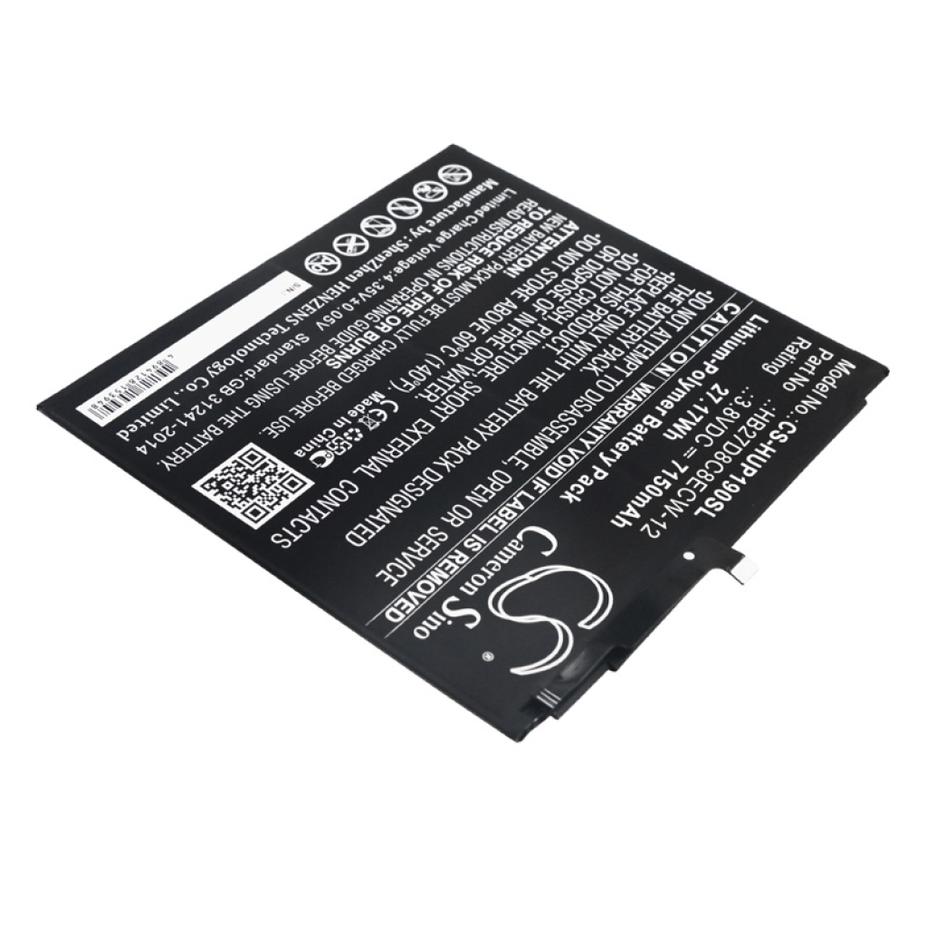 Batería de la tableta Huawei CS-HUP190SL
