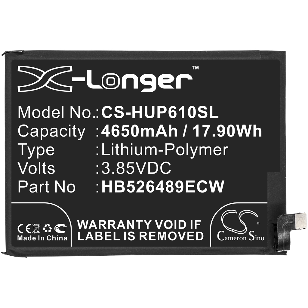 Batería del teléfono móvil Huawei CS-HUP610SL