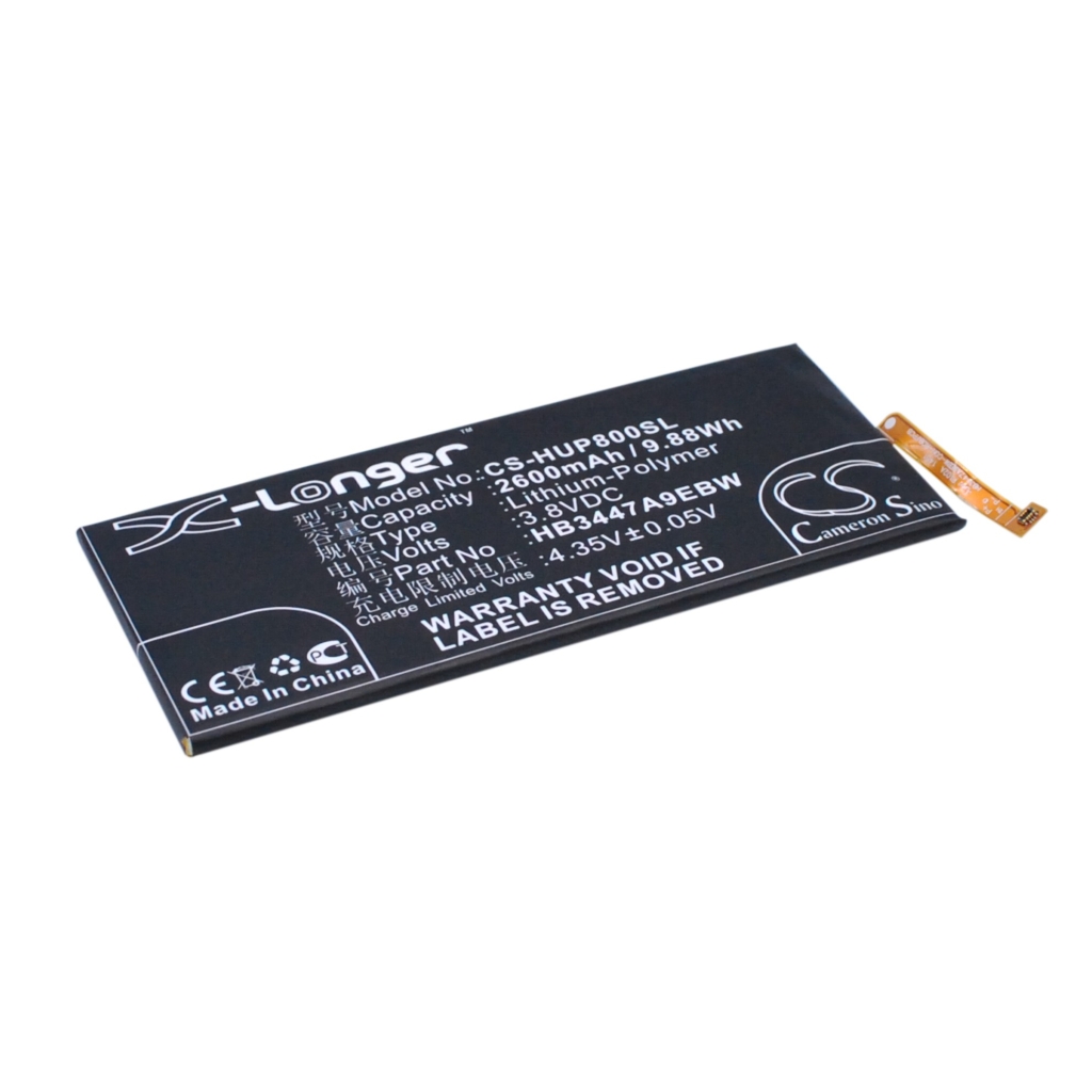 Batería del teléfono móvil Huawei CS-HUP800SL