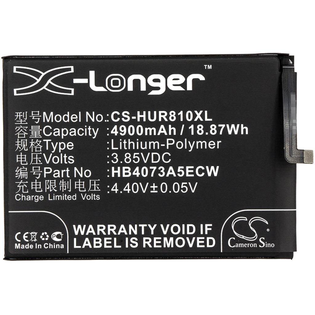 Batería del teléfono móvil Huawei CS-HUR810XL
