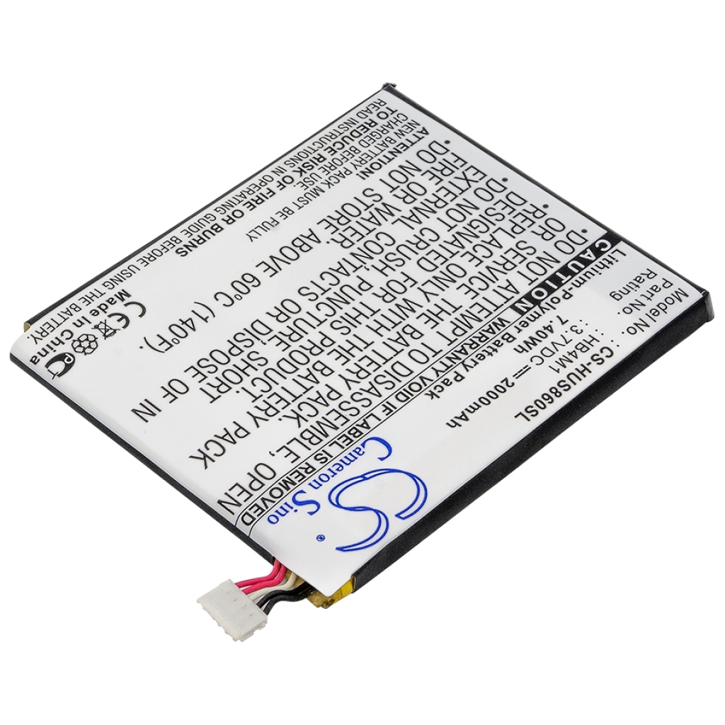 Batería del teléfono móvil Huawei CS-HUS860SL