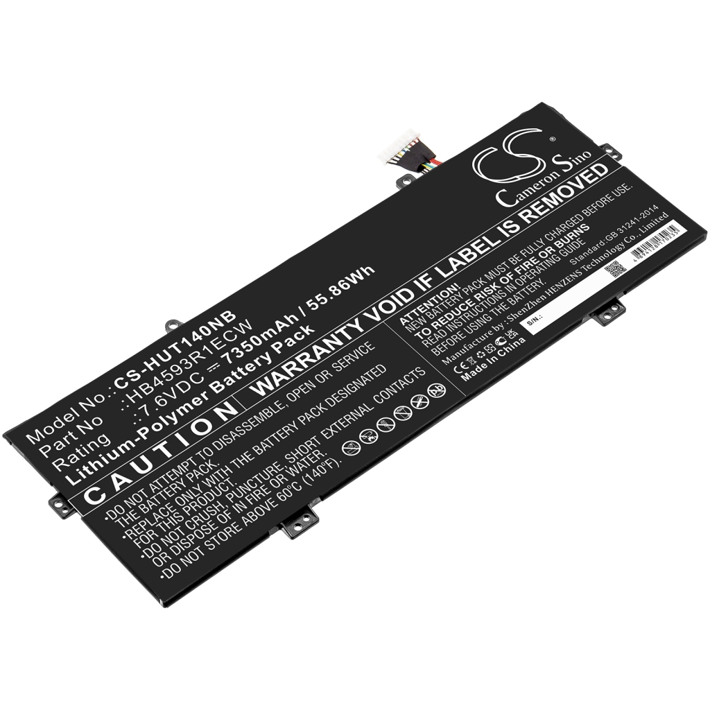Batería para portátil Huawei MagicBook R5 2500U