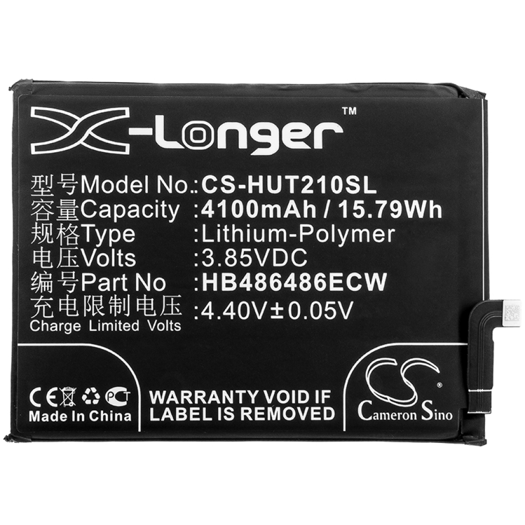 Batería del teléfono móvil Huawei CS-HUT210SL