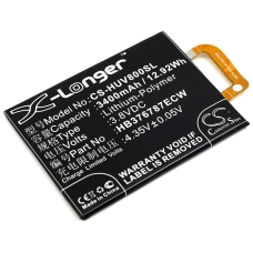 Reemplazo de batería compatible para Huawei HB376787ECW