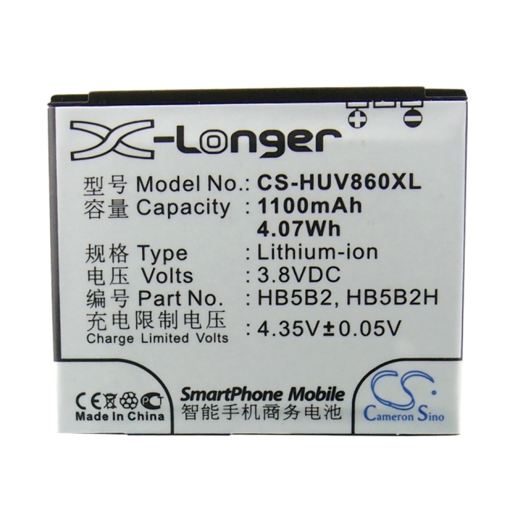 Batería del teléfono móvil Huawei U7310
