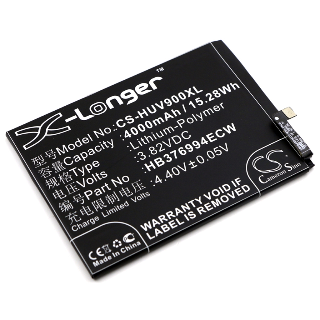 Batería del teléfono móvil Huawei CS-HUV900XL