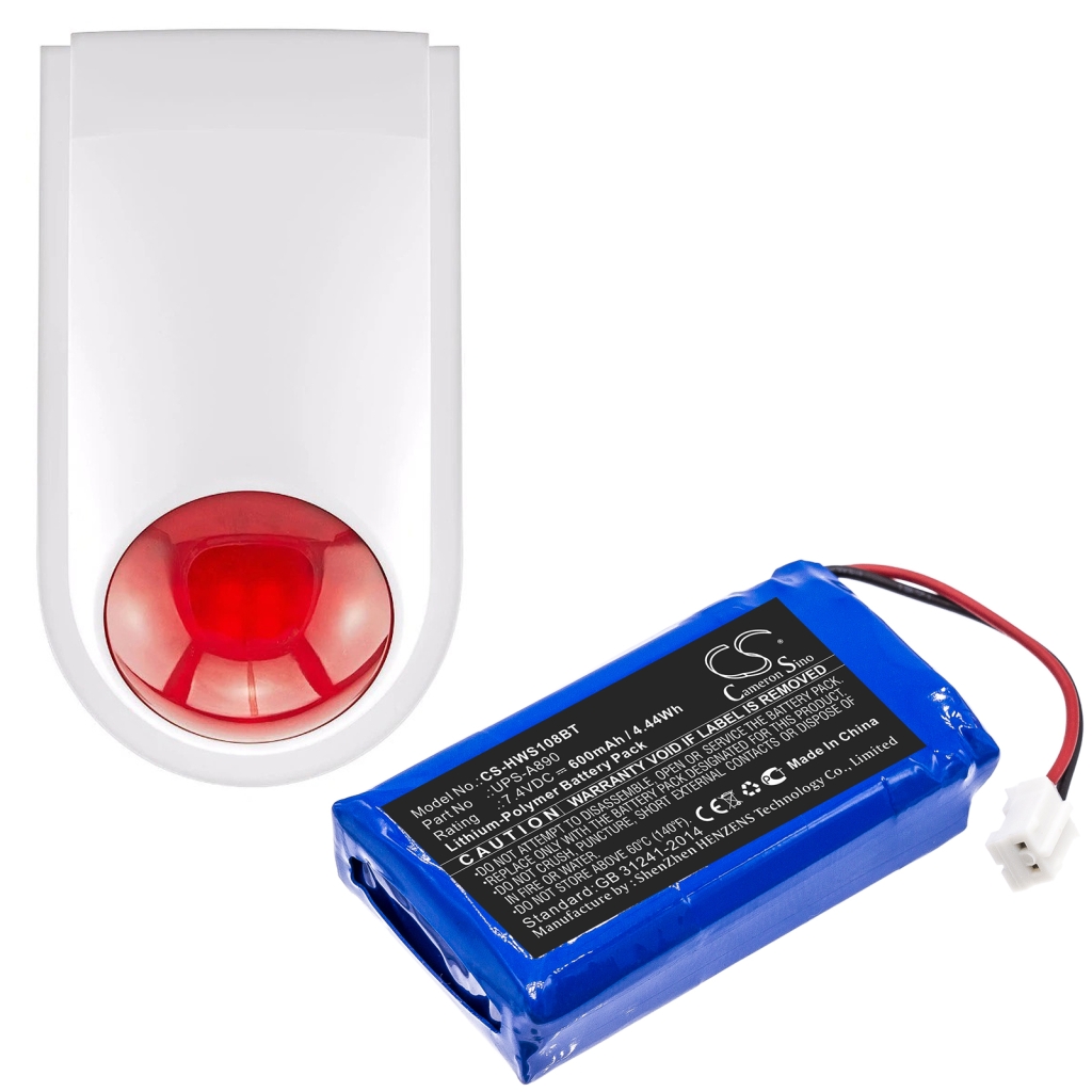 Batería de la cámara de seguridad del hogar Chuango CS-HWS108BT