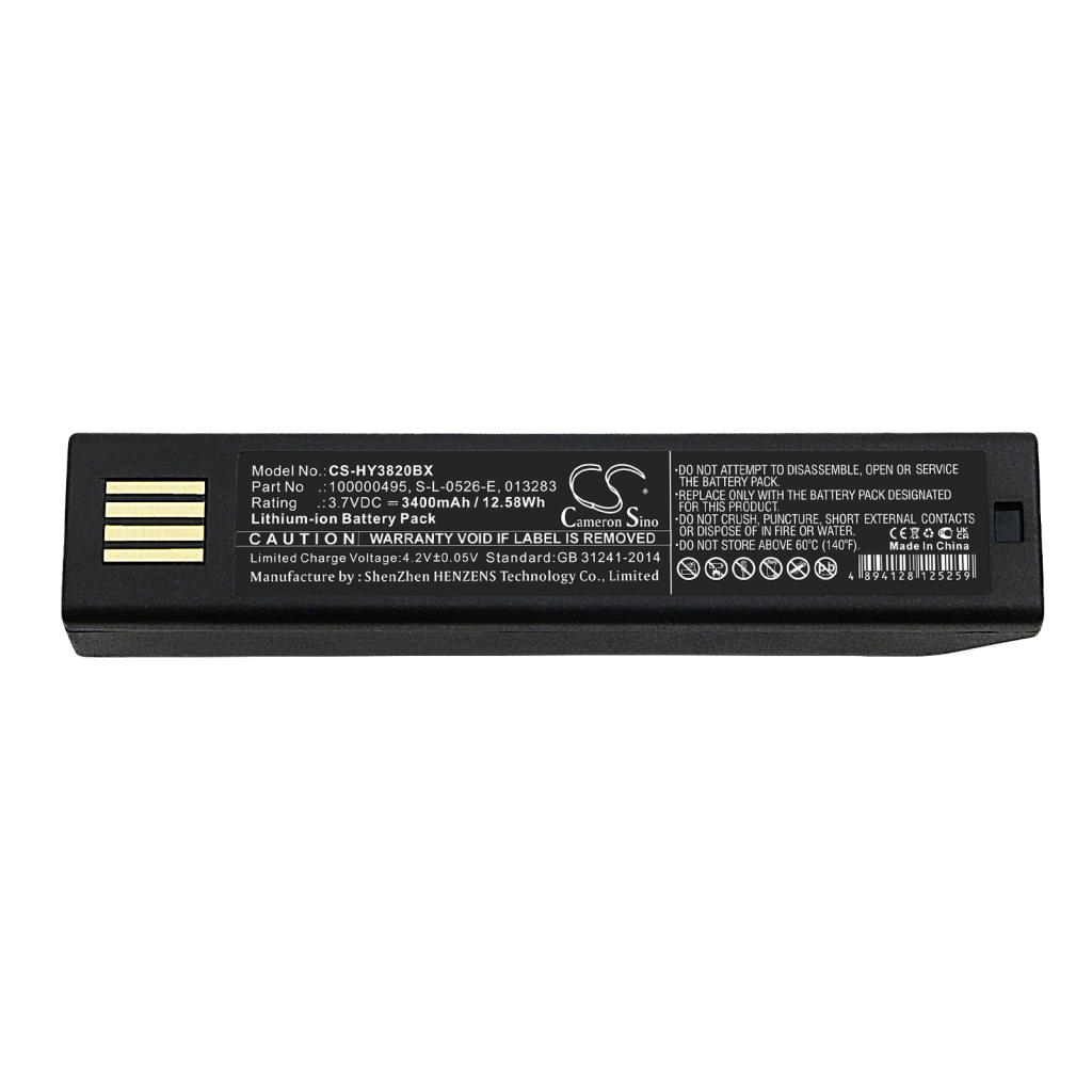 Batería de código de barras, escáner Keyence HR-100
