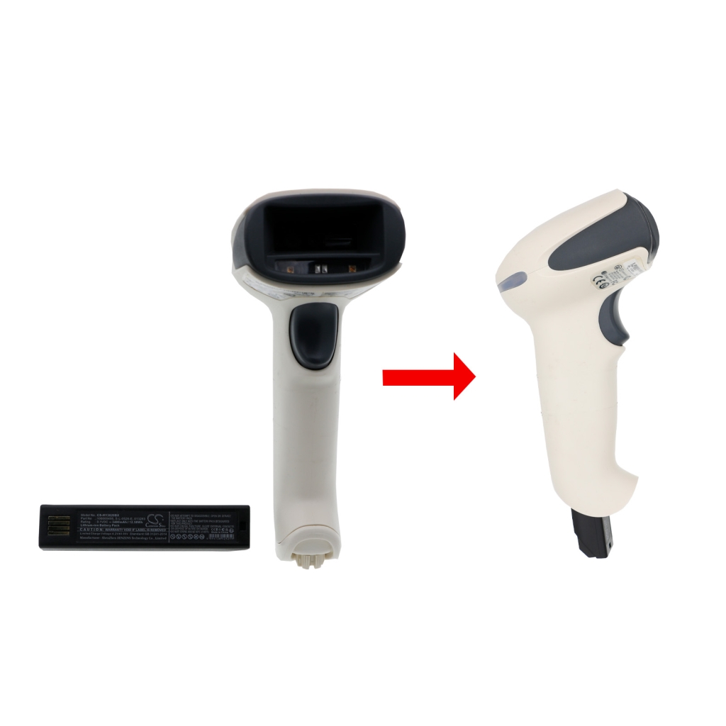 Batería de código de barras, escáner Keyence HR-100