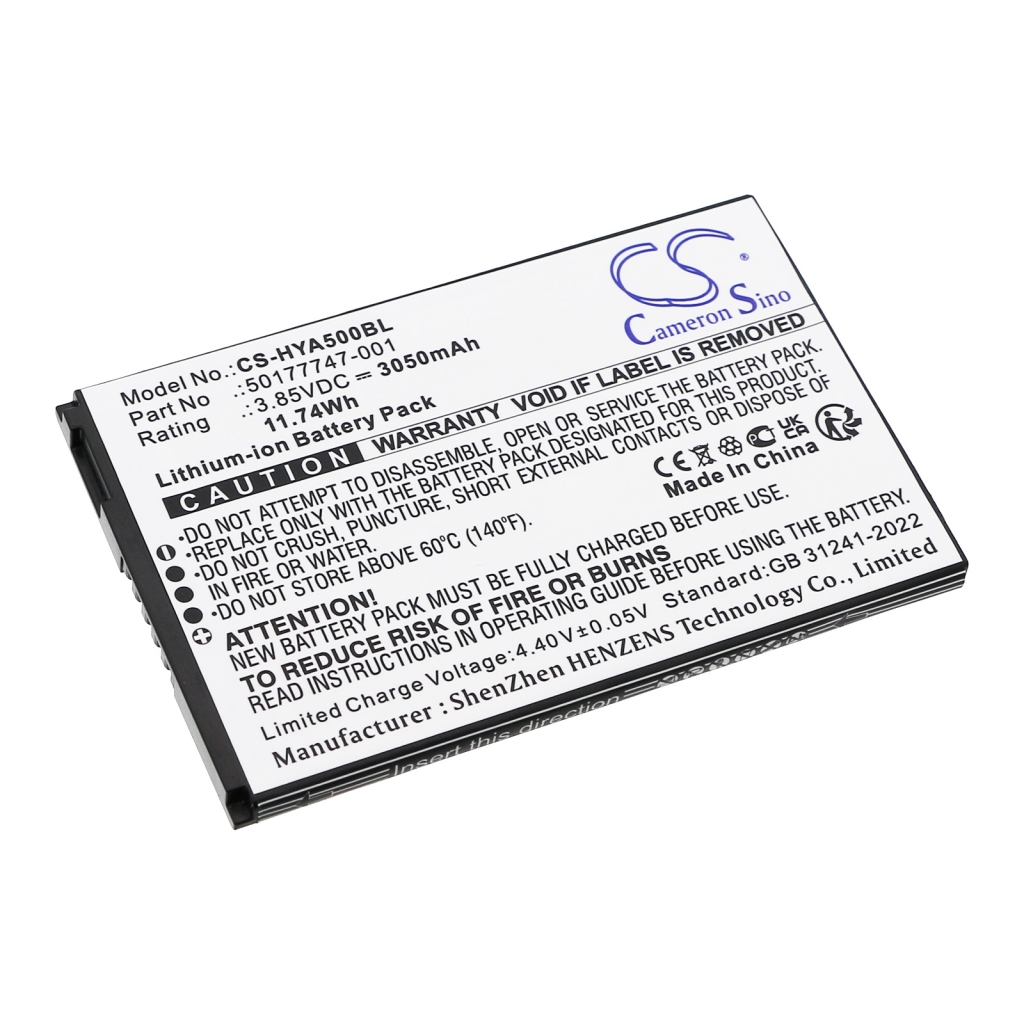Batería de código de barras, escáner Honeywell CS-HYA500BL