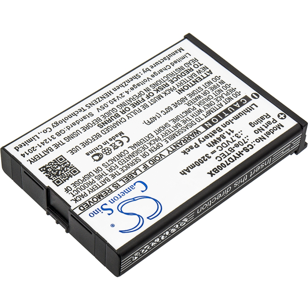 Batería de código de barras, escáner Dolphin 70e