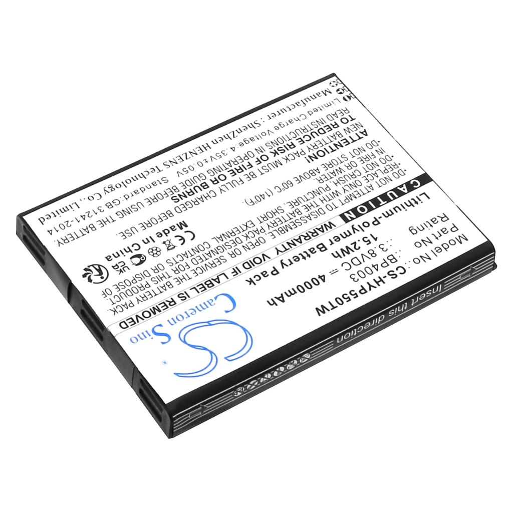 Batería de radio de dos vías Hytera CS-HYP550TW
