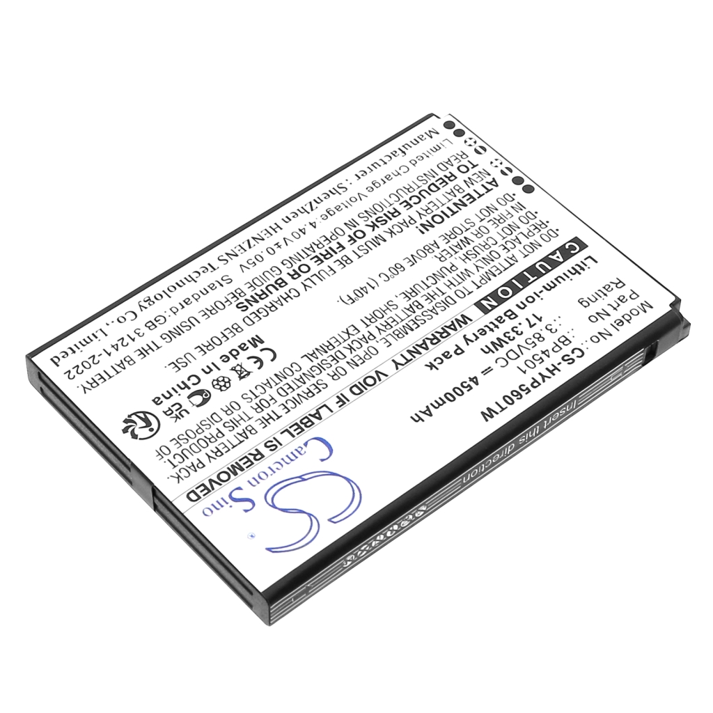Batería de radio de dos vías Hytera CS-HYP560TW