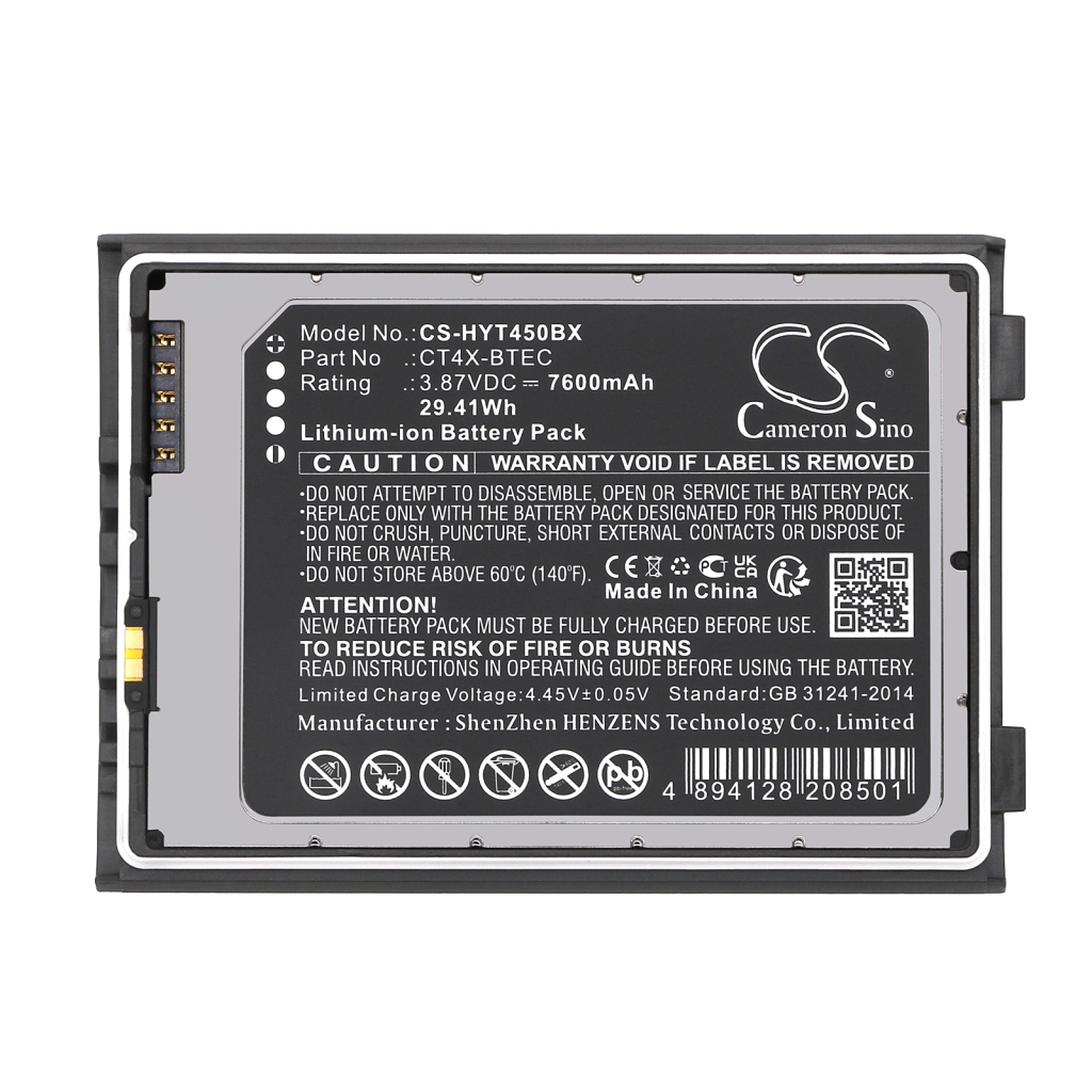 Batería de código de barras, escáner Honeywell CS-HYT450BX