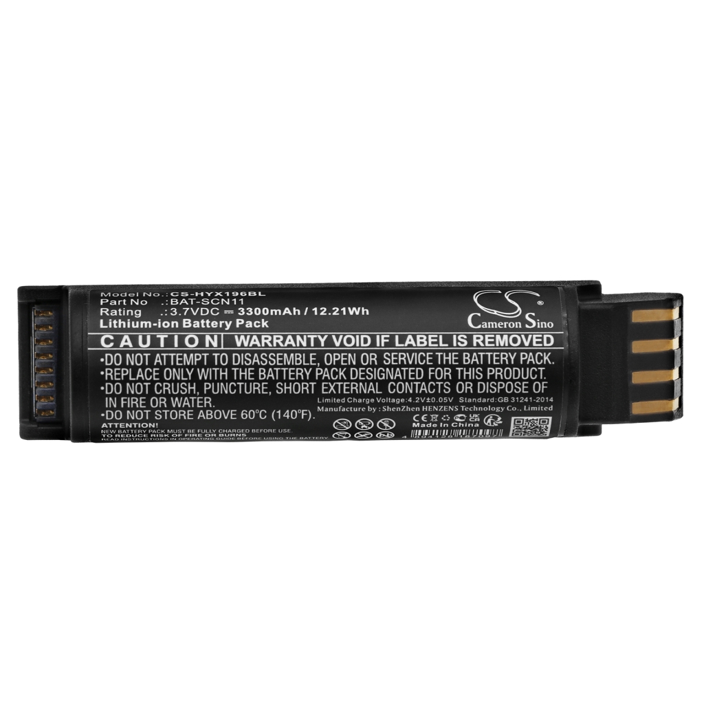 Batería de código de barras, escáner Honeywell CS-HYX196BL