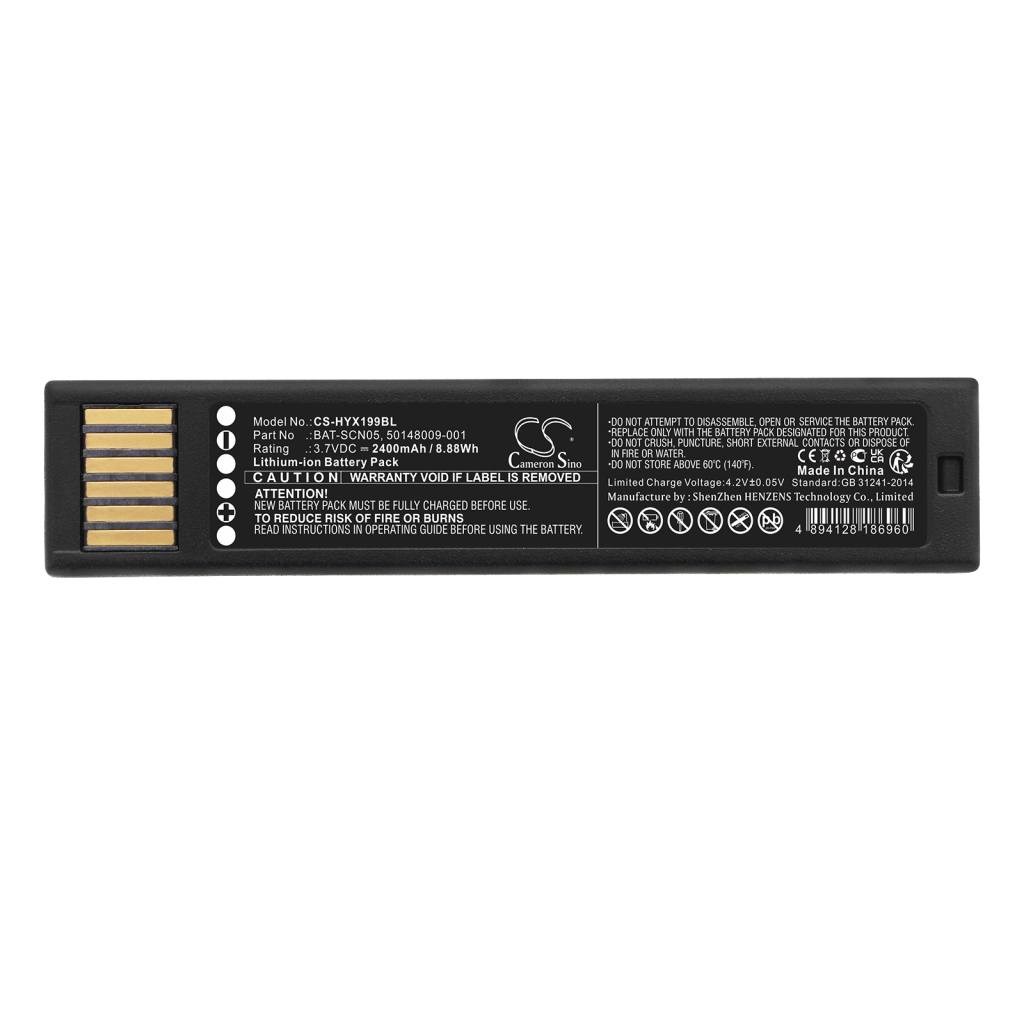 Batería de código de barras, escáner Honeywell CS-HYX199BL