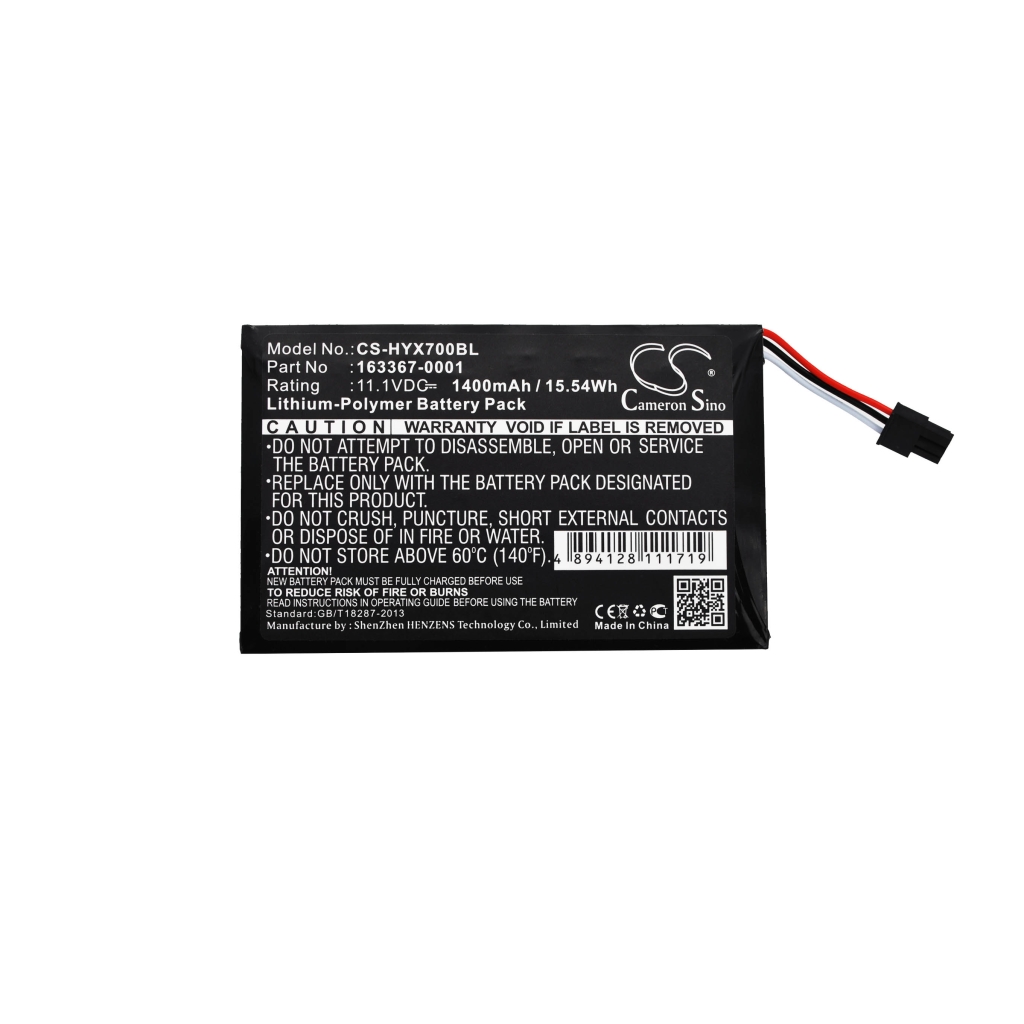 Batería de código de barras, escáner Honeywell CS-HYX700BL