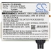 Batería para portátil IBM CS-IBS400SL