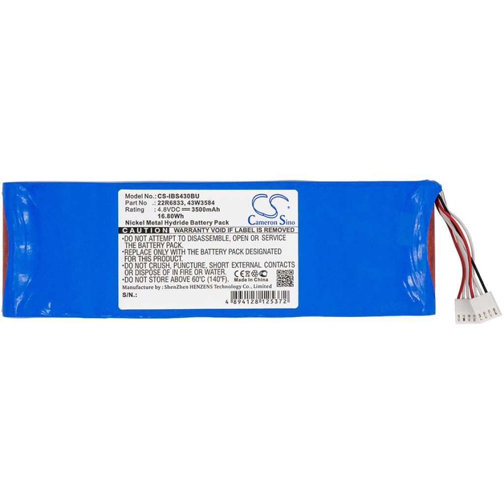Batería para portátil IBM CS-IBS430BU