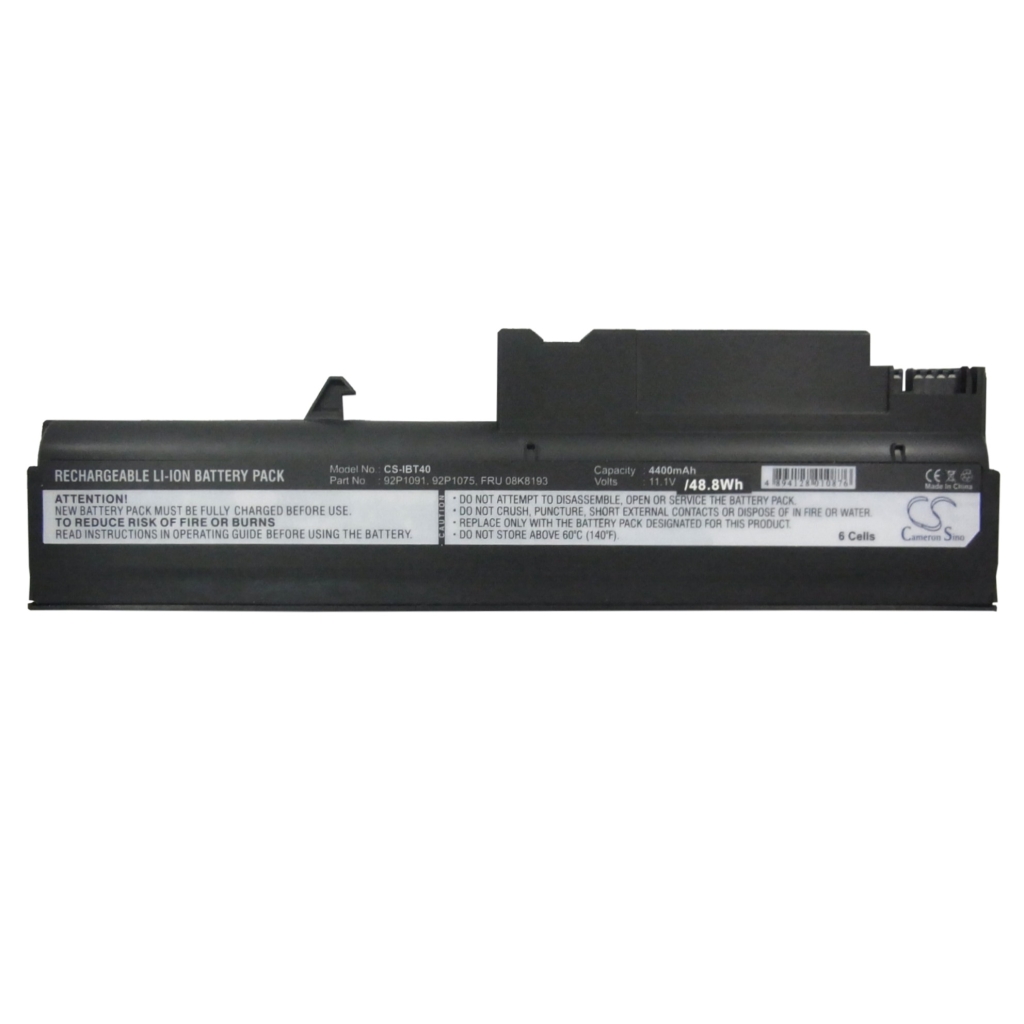 Batería para portátil IBM ThinkPad R50e-1848
