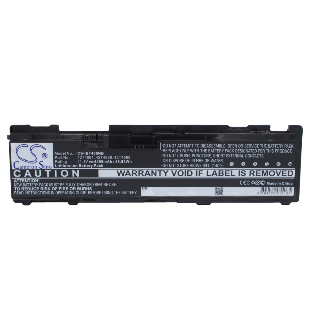 Batería para portátil Lenovo CS-IBT400NB