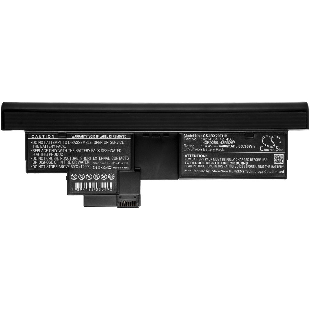 Batería para portátil Lenovo CS-IBX20THB